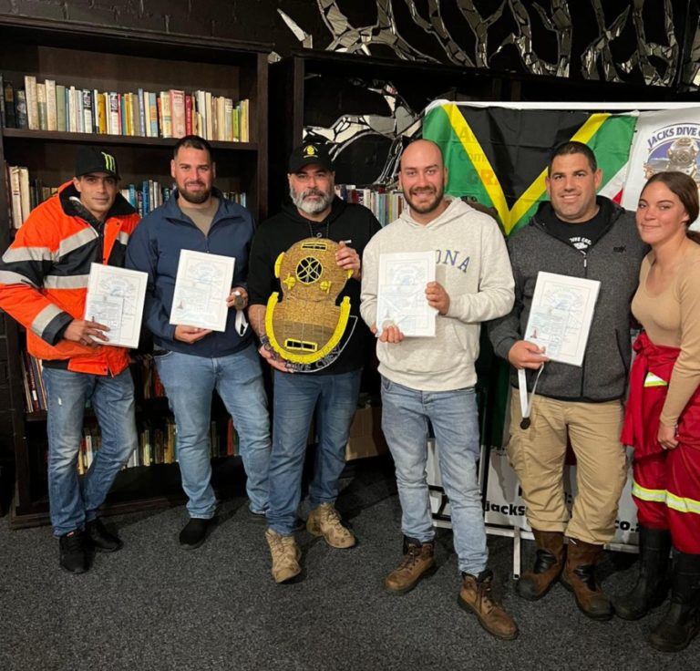 Sea Tech divers complete IMCA Class II diving course